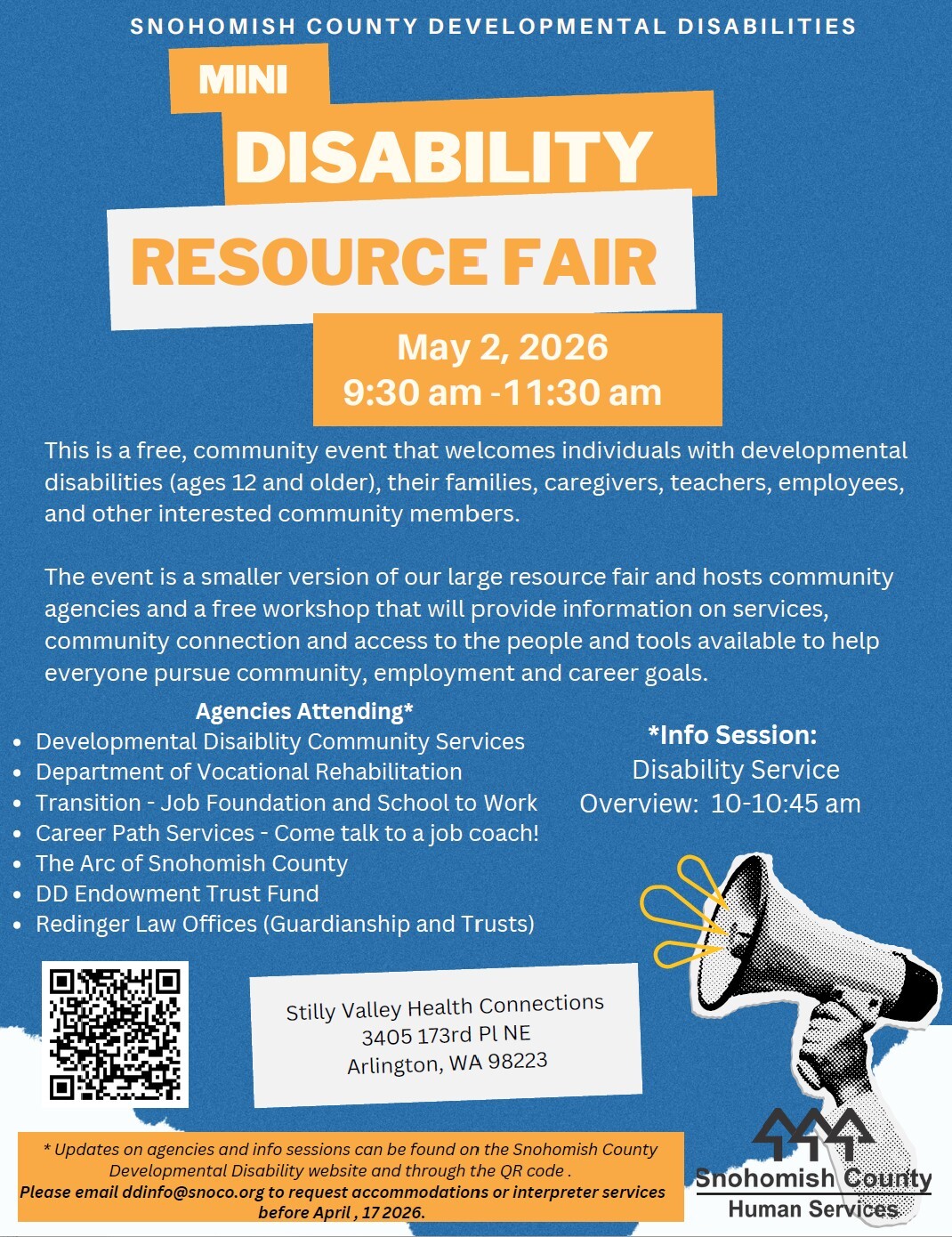 Mini Resource Fair Spring 2026