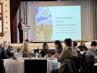Councilmember Mead Speaks at the Housing Professionals Luncheon
