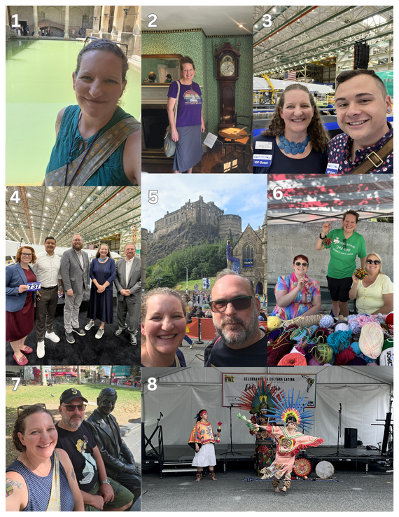August newsletter out and about