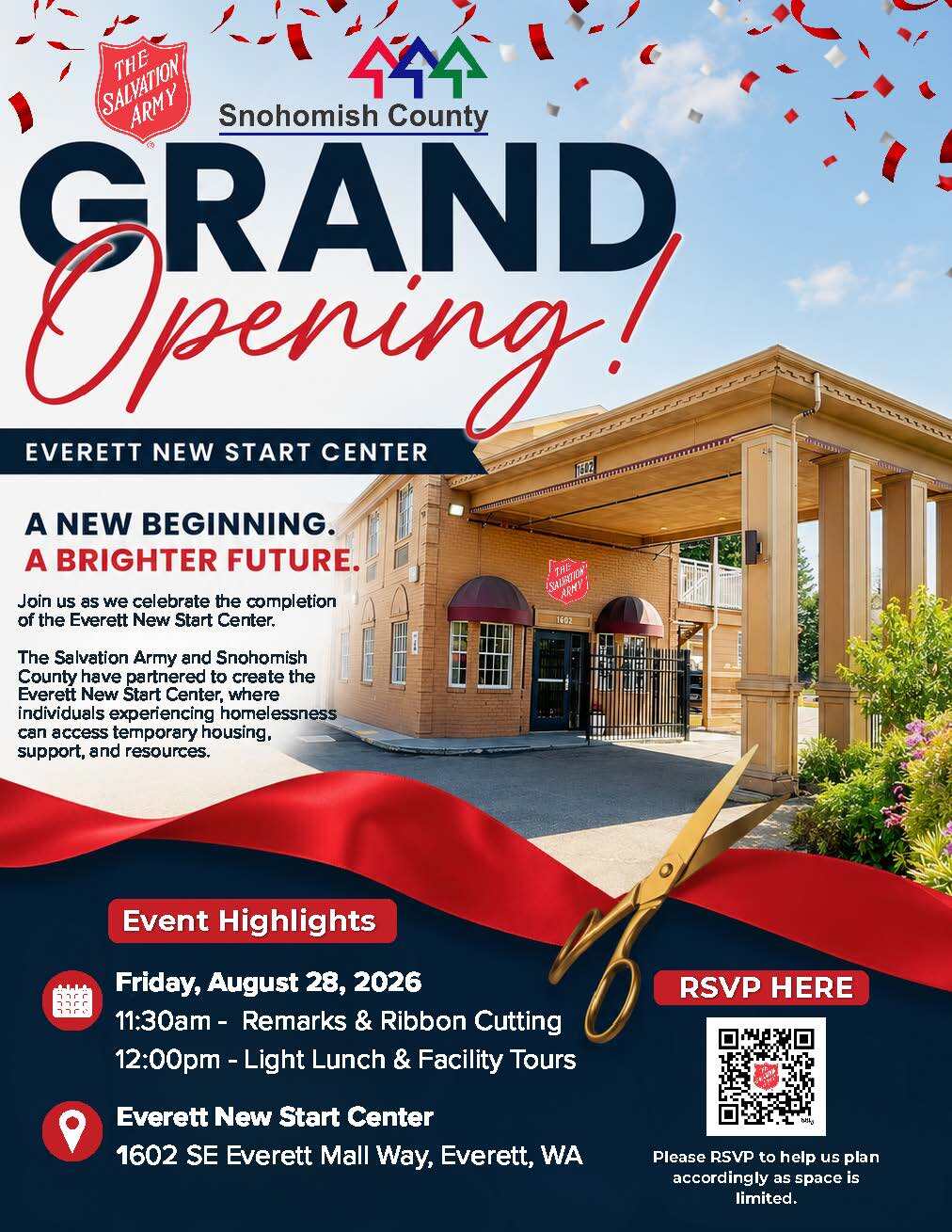 Everett New Start Center Grand Opening