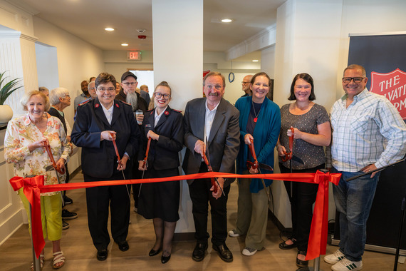 Ribbon cutting at the Everett New Start Center