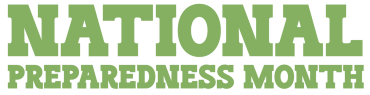 National Preparedness Month banner
