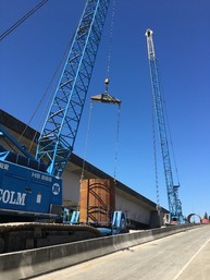 Image of construction along Bellevue Way SE