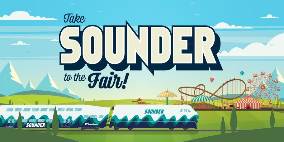 Take Sounder to the Washington State Fair email banner