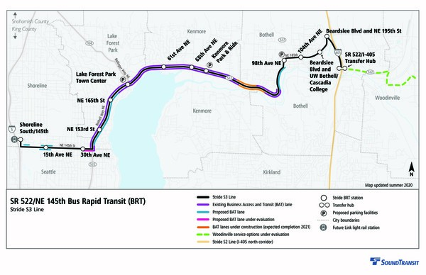 Project Update: Sr 522 Ne 145th Bus Rapid Transit