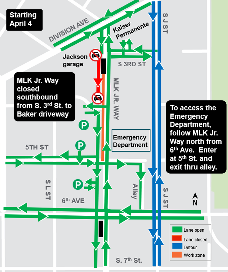 Construction alert Hilltop Link Extension