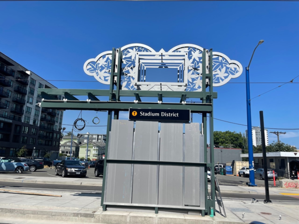 Image of Stadium District Art Install, Hilltop Tacoma Link Extension Construction Alert