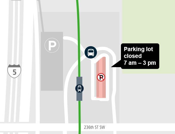 MLT Parking closure