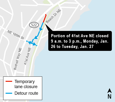 Map of closure. Read content for more information. 