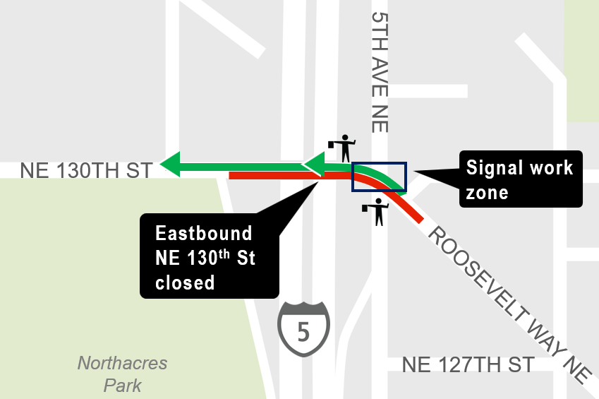 Map of signal work