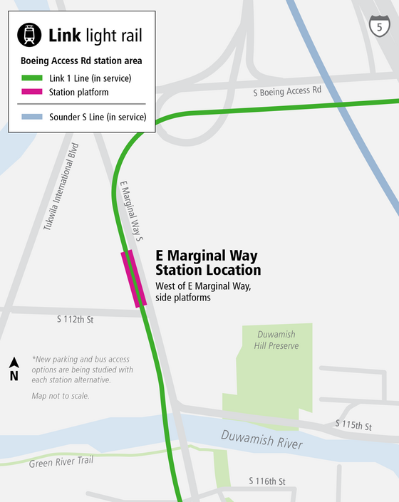 Map of station location