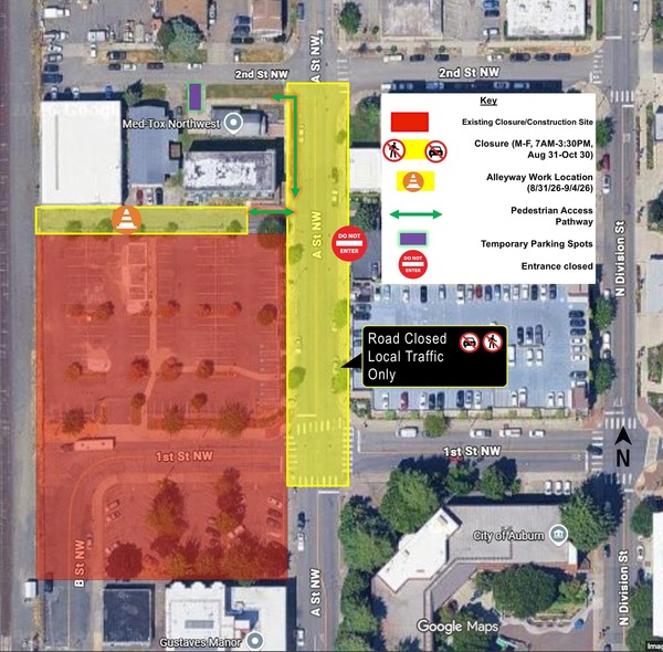 Map of closure