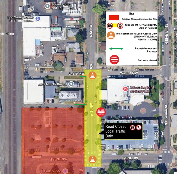 Map of closure