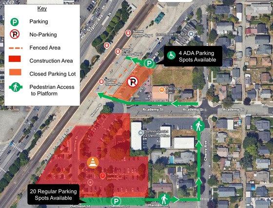 SSAI Construction Alert Narrow St Parking Closure