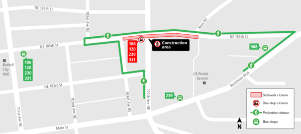 Map of closure