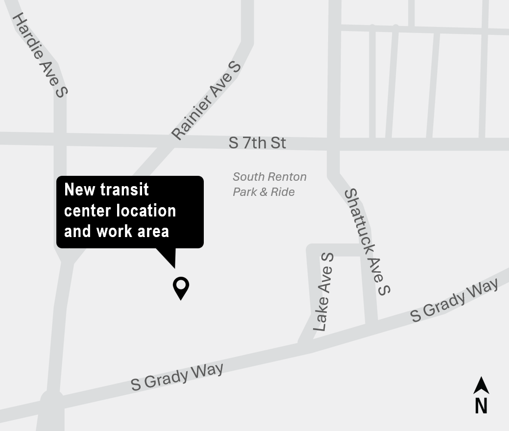 Map of work area