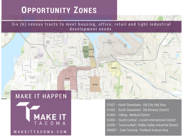 Screenshot of Opportunity Zone Prospectus