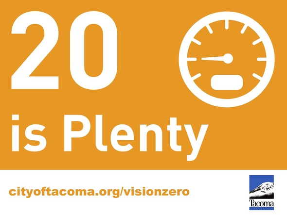 Sample Vision Zero Yardsign 