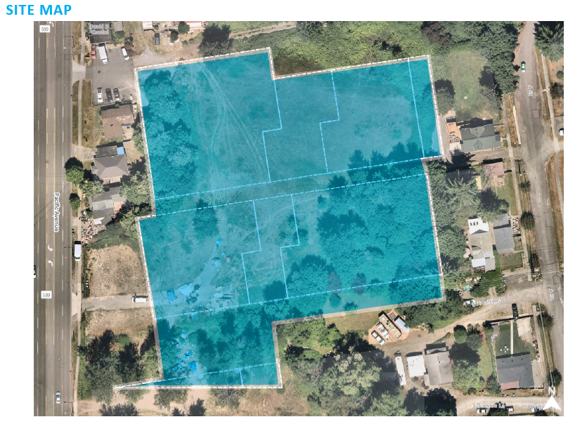 3500 Pacific Avenue Site Map