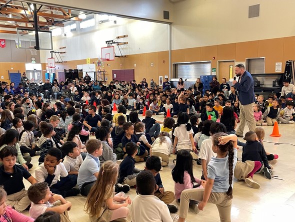 Stafford Elementary School visit