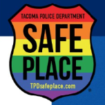 TPD Safe Place Sticker