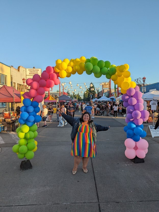 CM Diaz at the Lincoln Food Walk