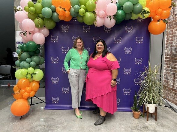 CM Rumbaugh and CM Diaz at Celebrando Comunidad