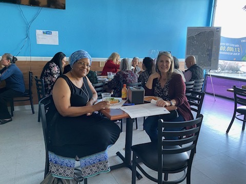 CM Ushka and Community Leadership Team member Daniele M. Price