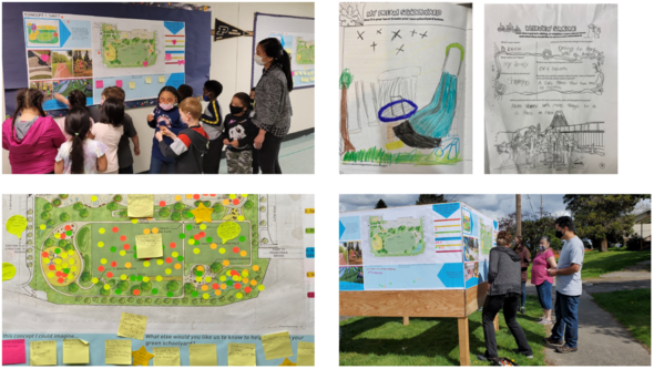 Jennie Reed School Yard pictures