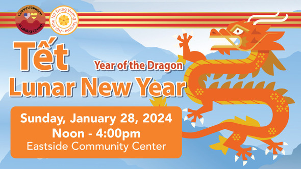 Eastside community center Tet festival flyer