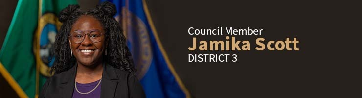 Council Member Jamika Scott Newsletter Banner