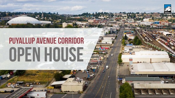 Puyallup Avenue Corridor Open House graphic 