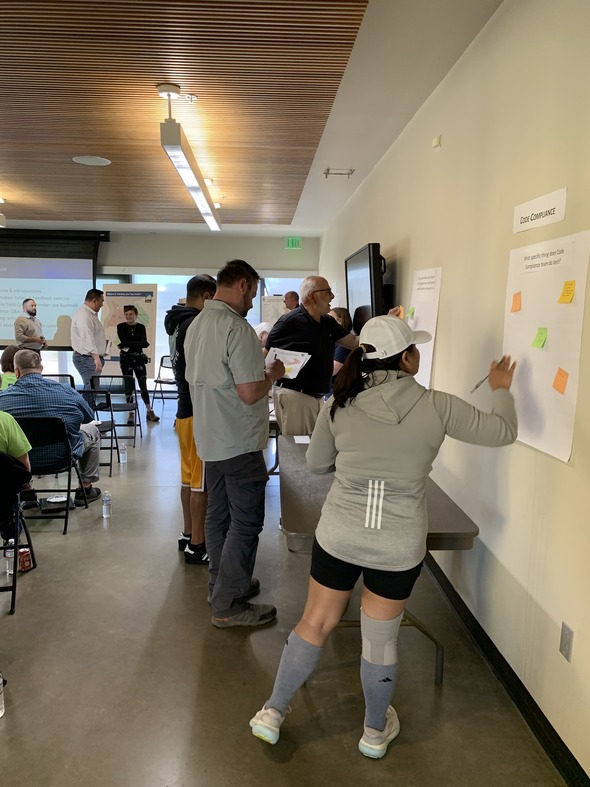 Community feedback at CM Bushnell's town hall