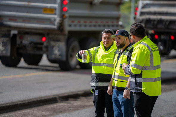 CM Bushnell at Pothole Palooza