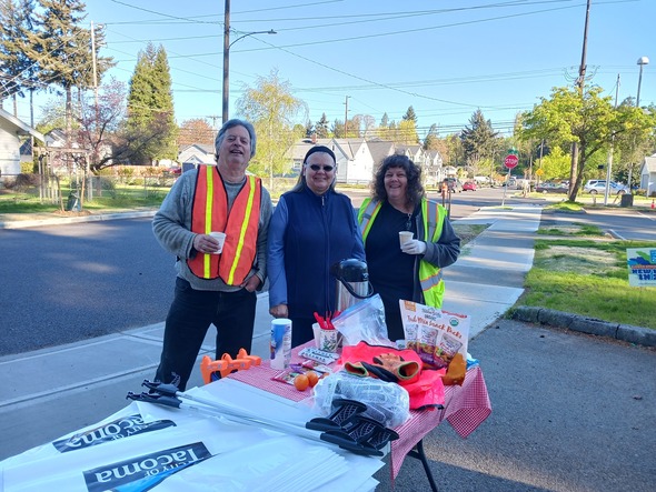 I joined the Litter Free 253 event. Thank you to all the volunteers who organized litter clean ups and coming out to keep our community clean!