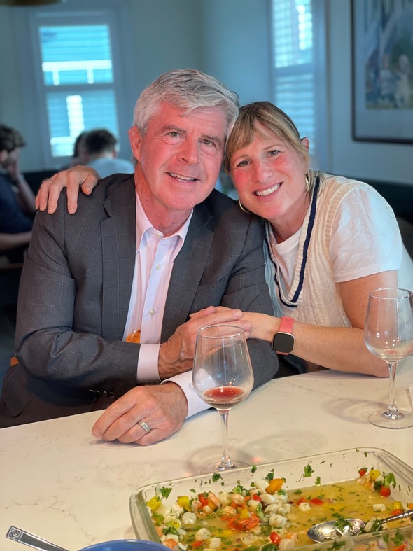 CM Rumbaugh and her husband