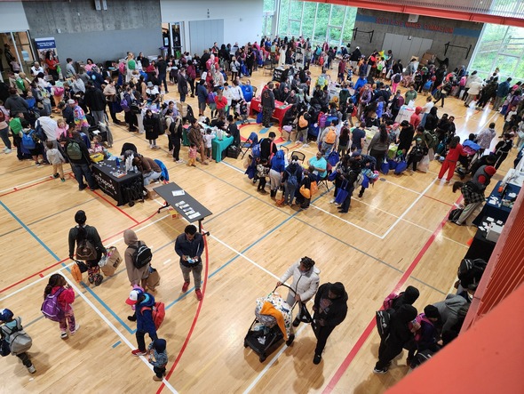 Back-to-school event at Eastside Community Center