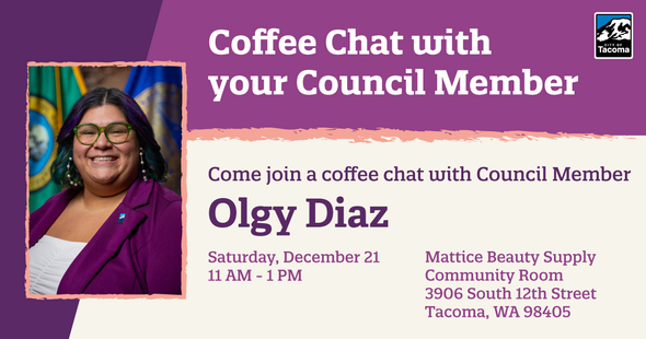 CM Diaz town hall flyer