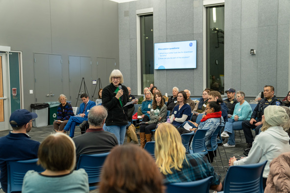 Small group report outs