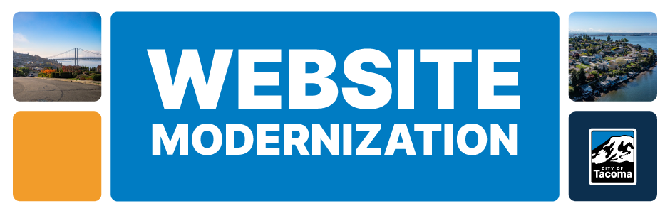 Website modernization banner