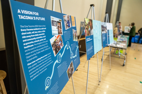 One Tacoma outreach posters 