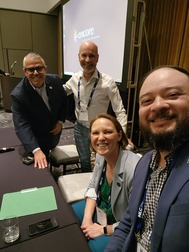 CM Bushnell with fellow panelists 