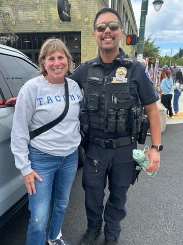 CM Rumbaugh and Sergeant Correa