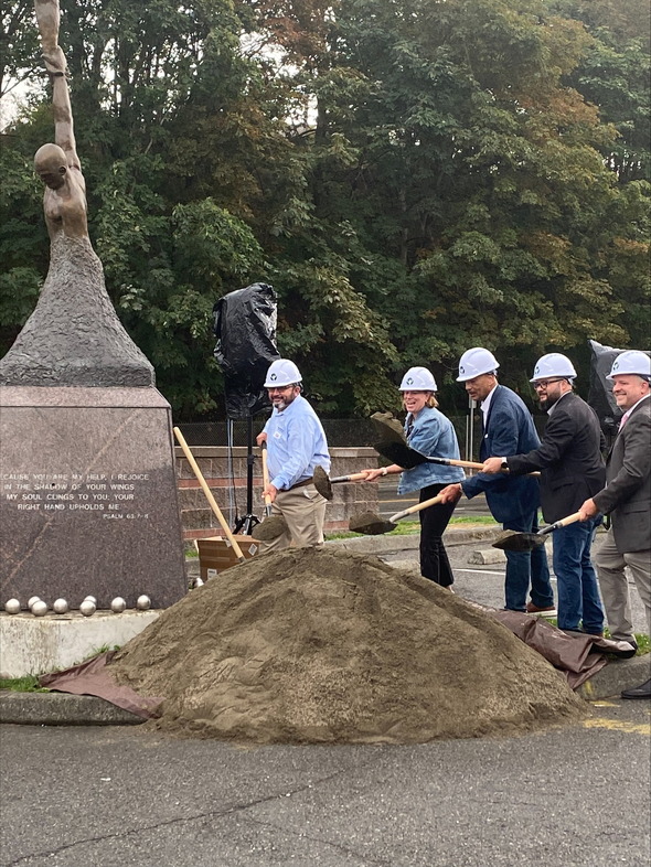 Ground breaking event