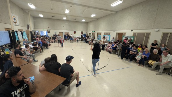 Global Citizen night at Jennie Reed Elementary. 