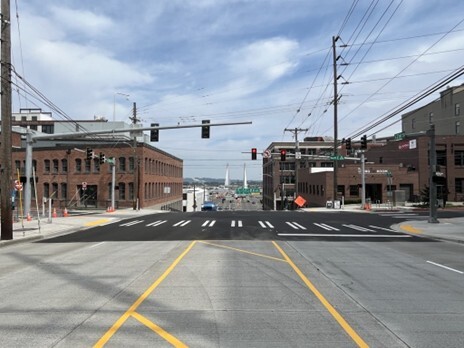 South 21st Street and C Street Intersection