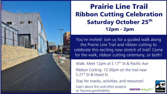 Prairie Line Trail Ribbon Cutting