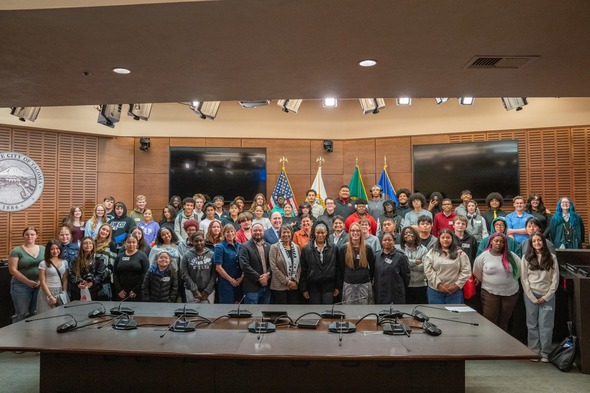 Student government day proclamation photo 