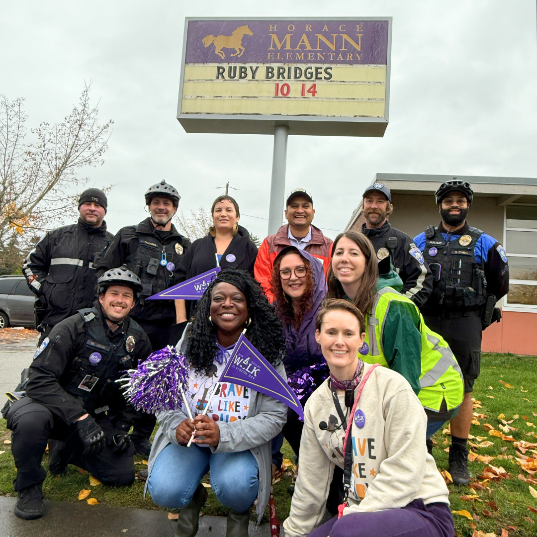 I joined community for this year’s Ruby Bridges Walk to School Day at Mann Elementary.