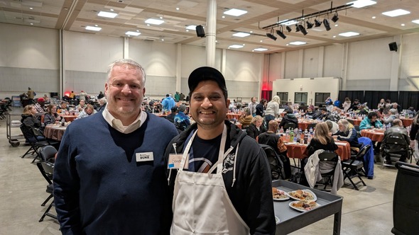 Volunteering with Tacoma Rescue Mission 